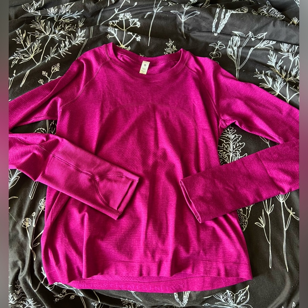 Lululemon swiftly tech long sleeve race length